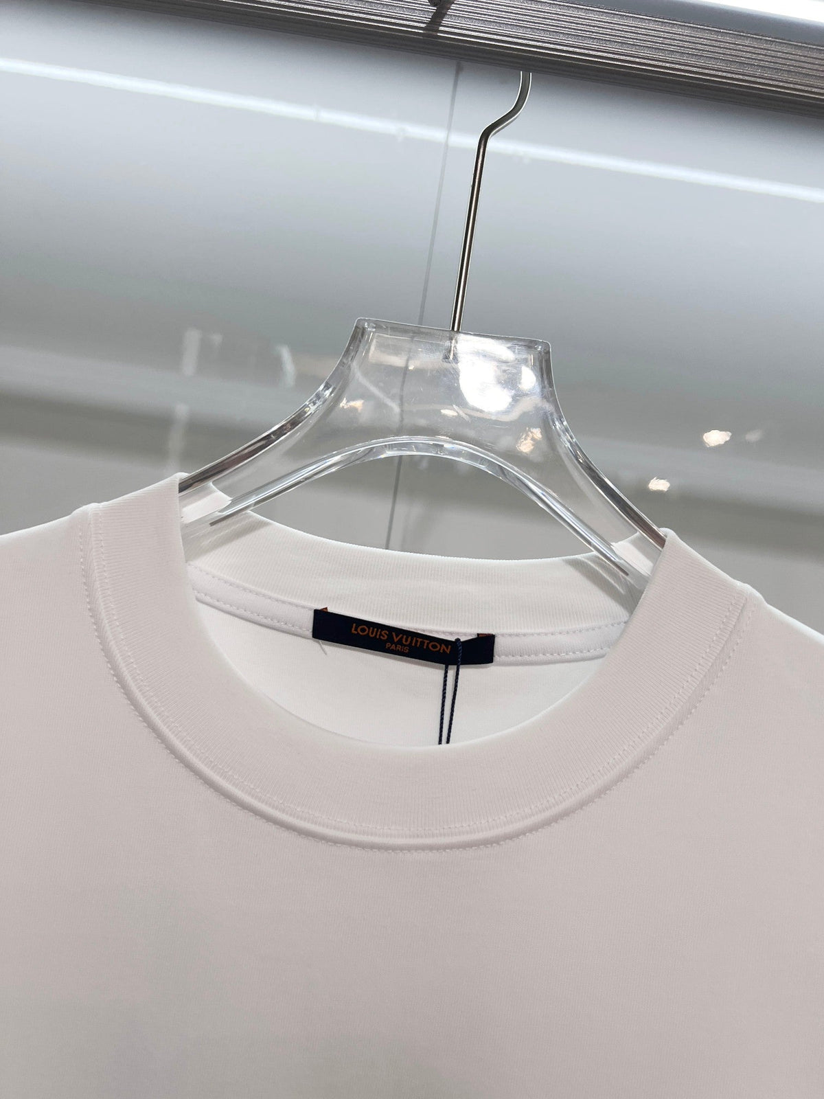 Heavy Industry Layered Embroidered Letter T-shirt