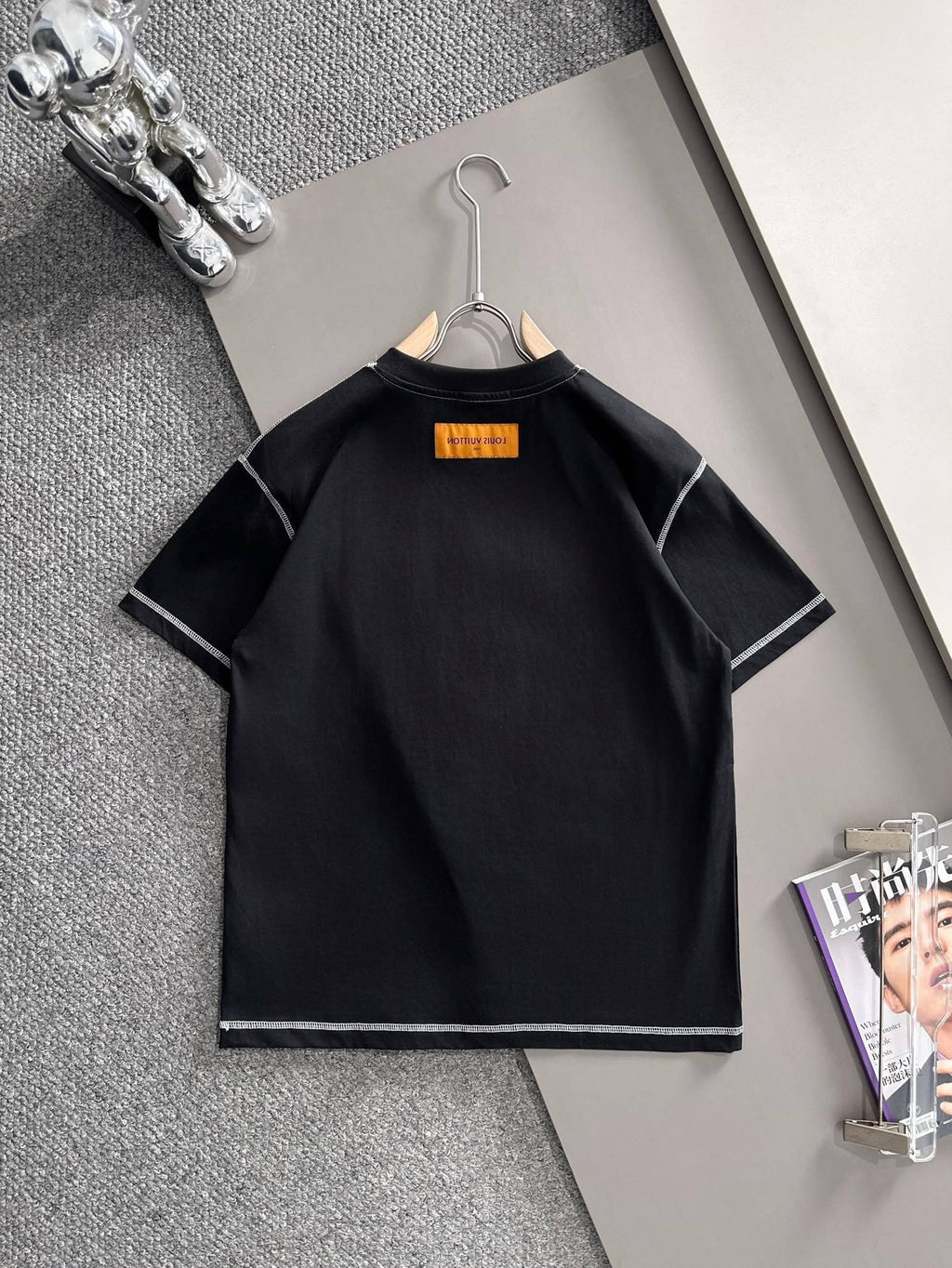 Letter Patch T-Shirt