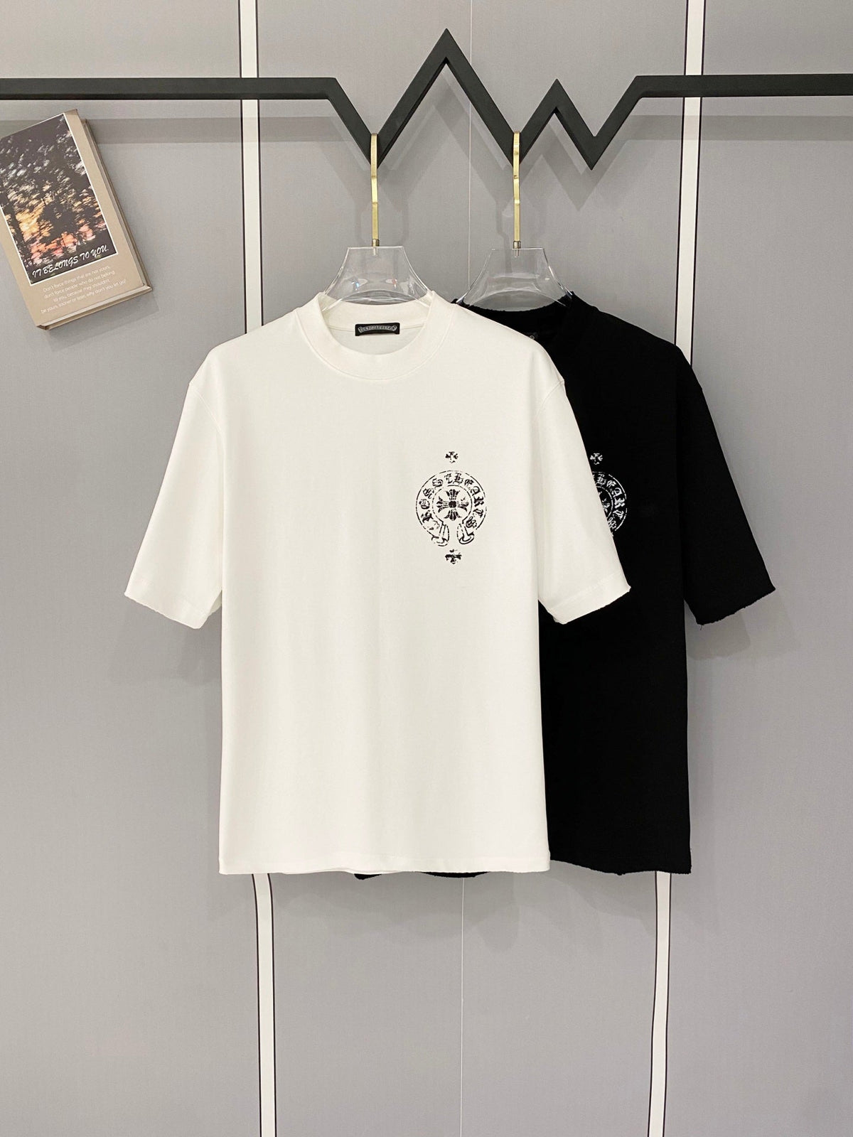 New Spring Short Sleeve Round Neck T-Shirt-4