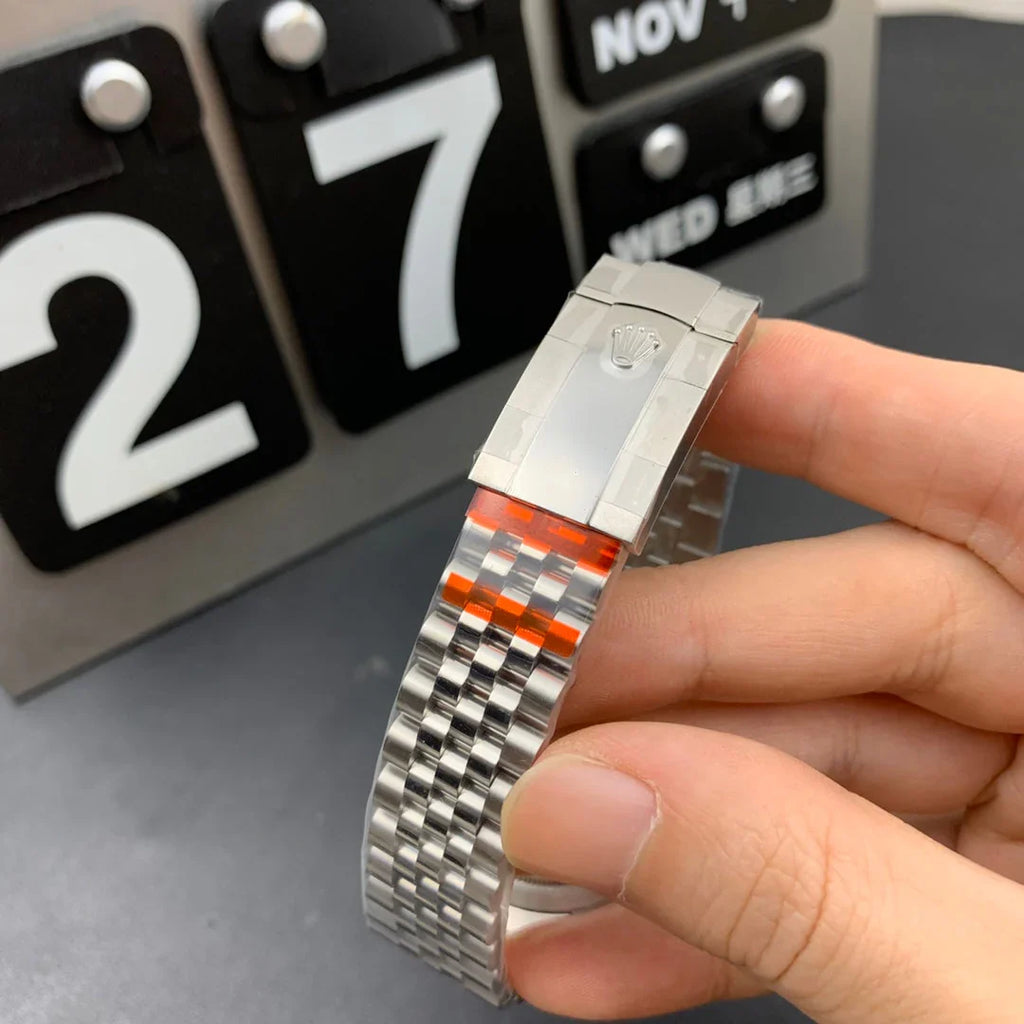 Black Silver Steel - 904L Steel - Automatic- 41mm