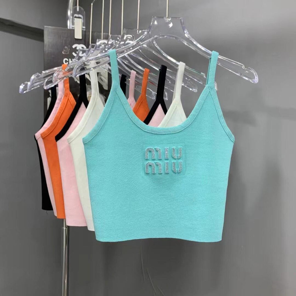 Three-dimensional embossed hot brick camisole