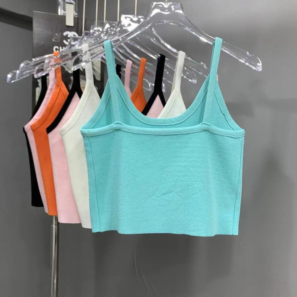 Three-dimensional embossed hot brick camisole