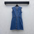 26 New Denim Vest Dress