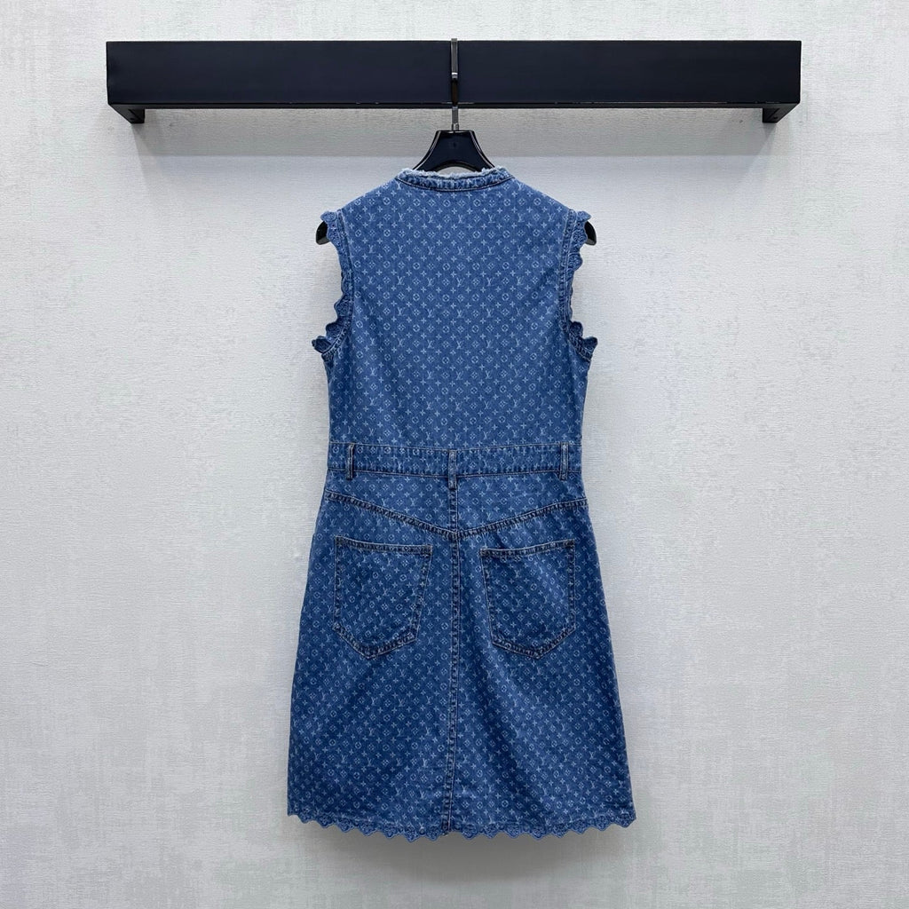 26 New Denim Vest Dress