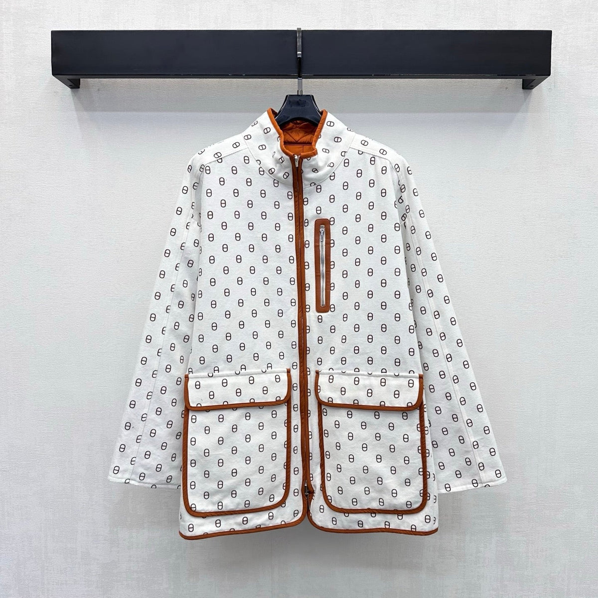 Hermès / 26 New Double-Sided Quilted Cotton Jacket