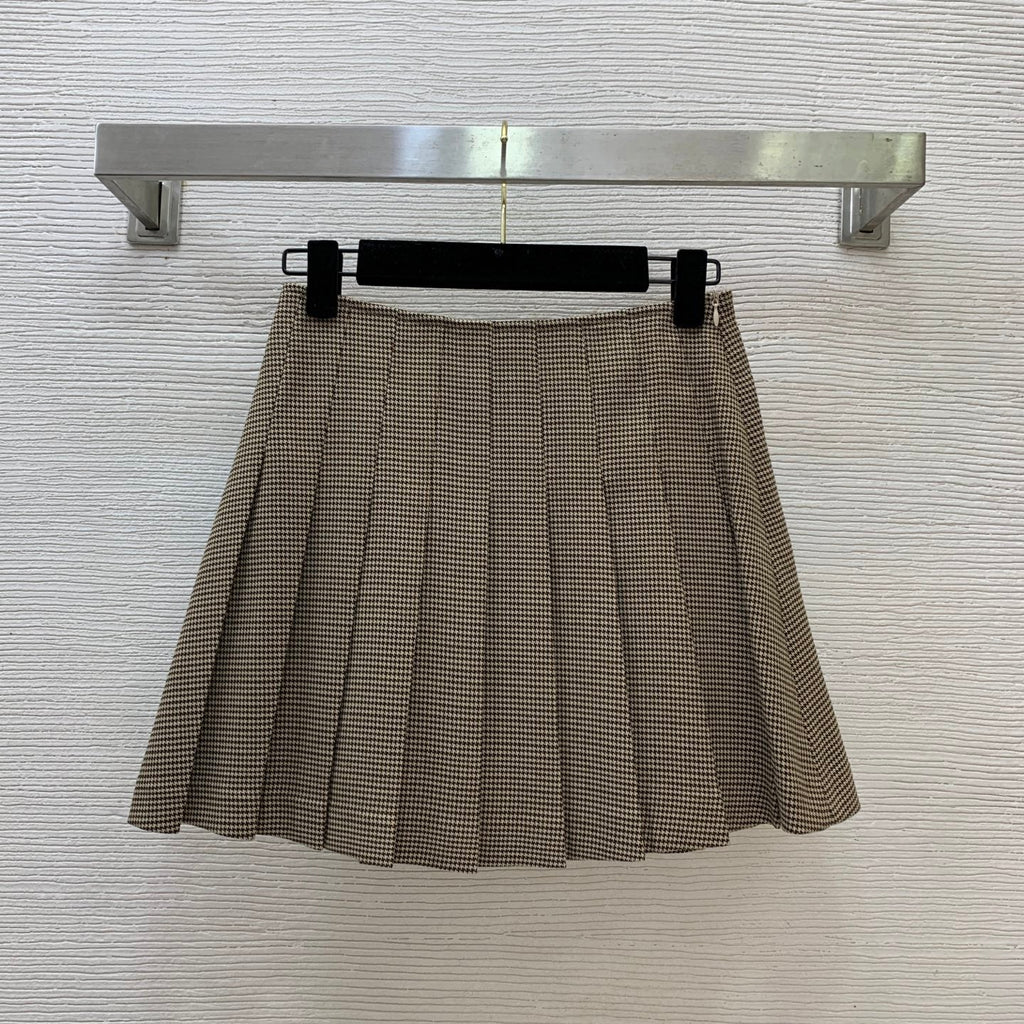 26 New Houndstooth Pattern Two-Piece Set