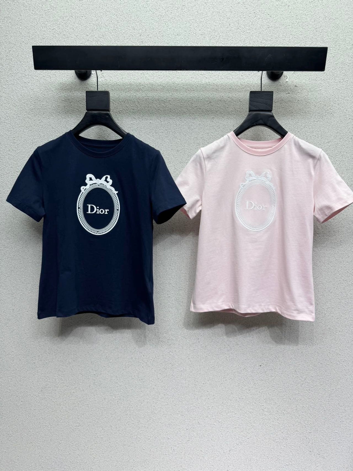 26SS Embroidered Logo Short-Sleeve T-Shirt
