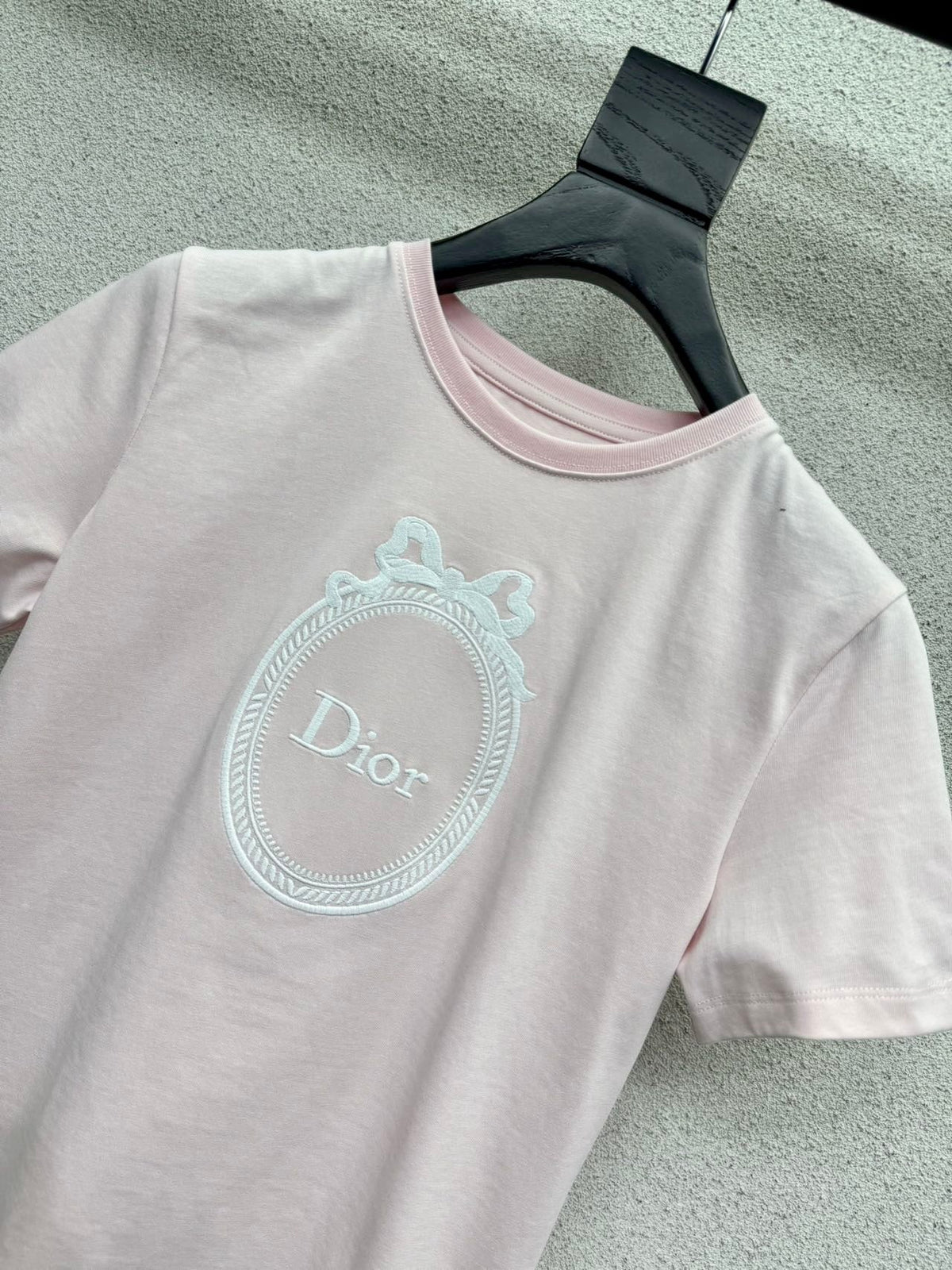 26SS Embroidered Logo Short-Sleeve T-Shirt