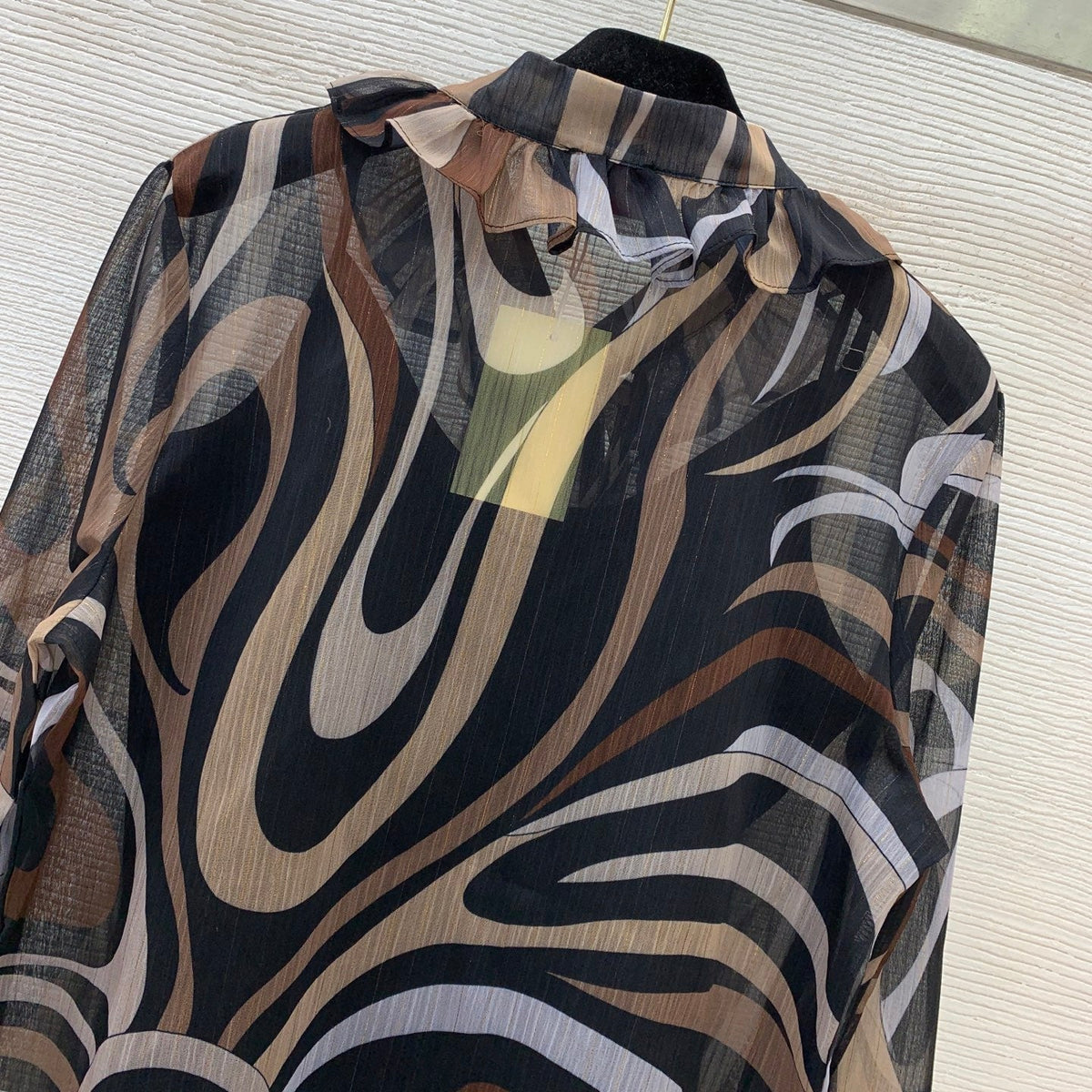 Pucci/26 New Retro Top + Solid Color Camisole