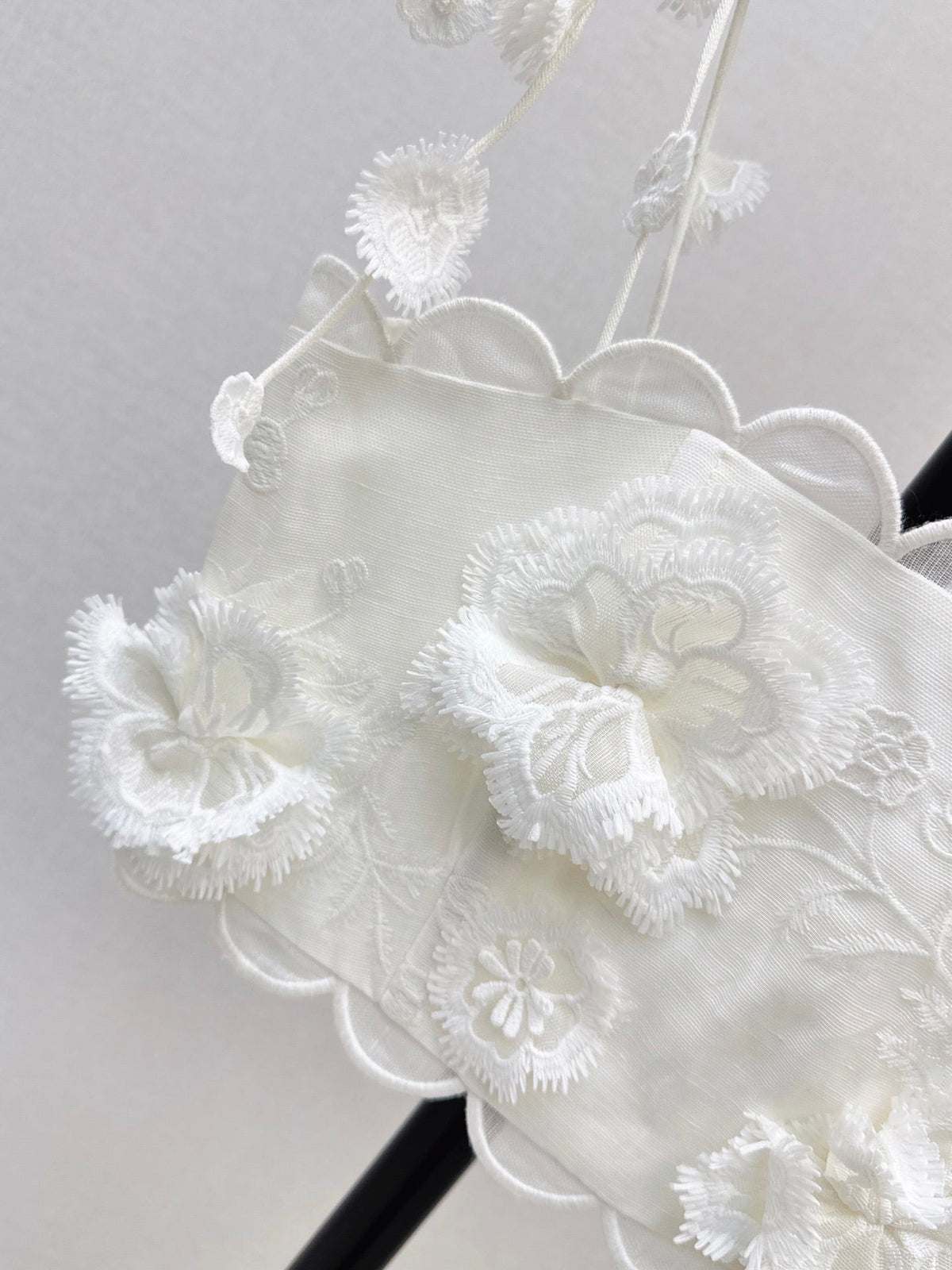 zimmermann/26ss 3D Floral Camisole + Skirt