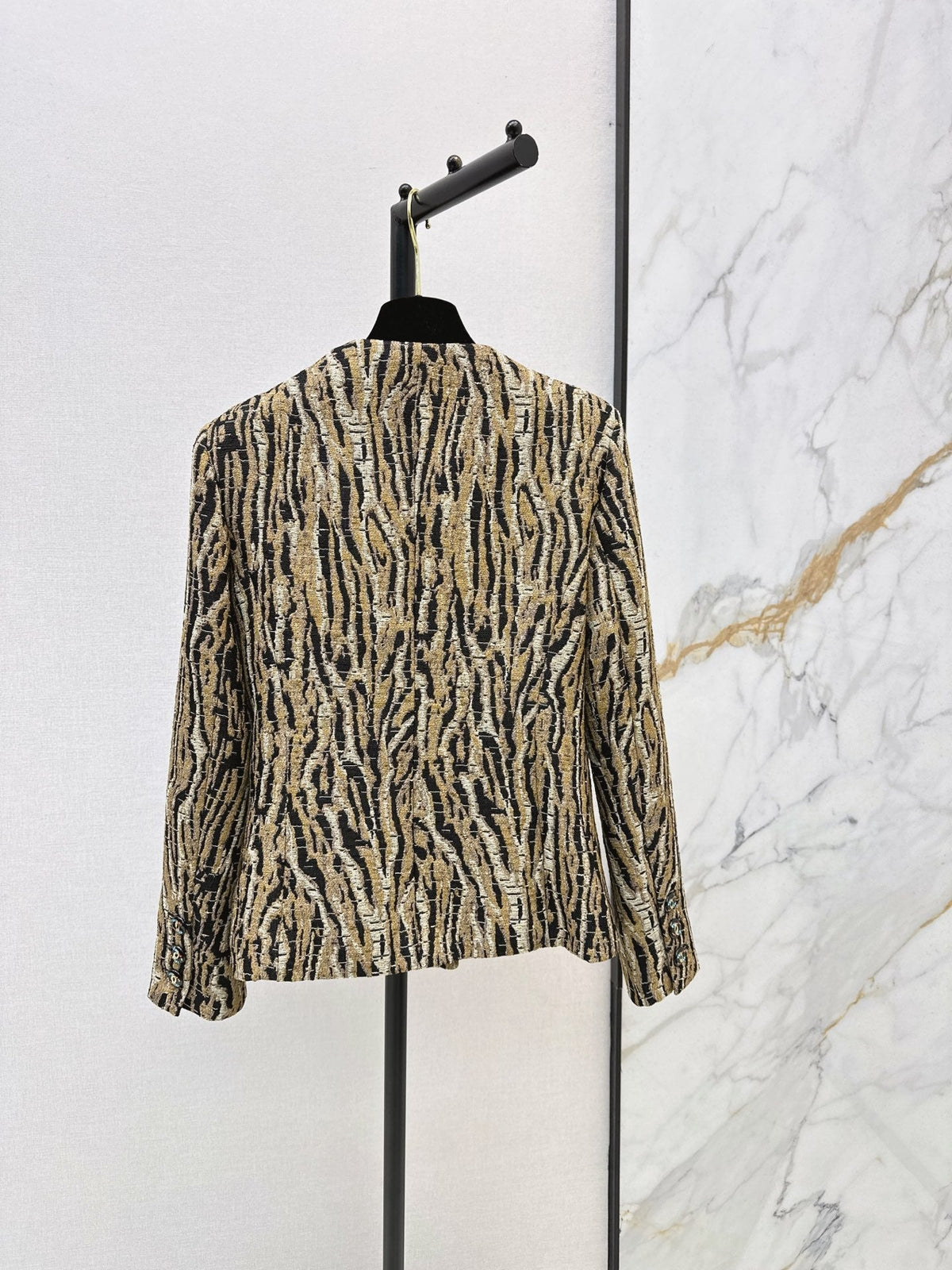 26Ss Early Autumn Latest Leopard Print Jacket