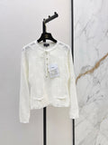 26 Early Autumn Latest Hollow-Out Long-Sleeve Knit Sweater