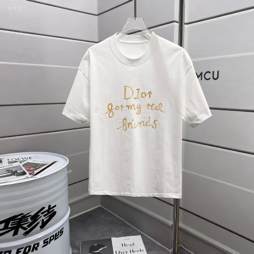 Loose hand drawn T-shirt -3