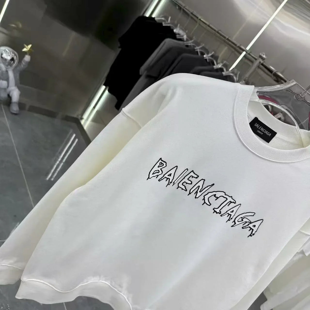 New flocking hoodie