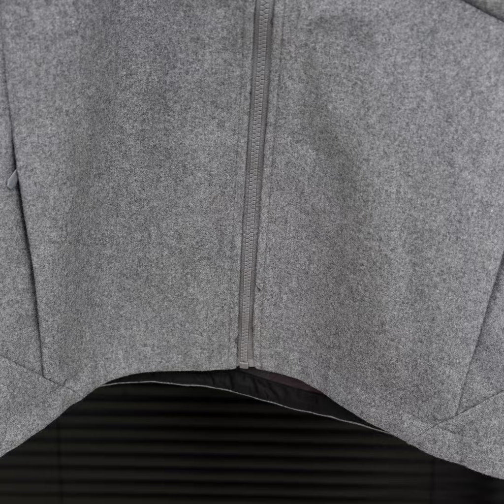 Hot selling embroidered hooded jacket
