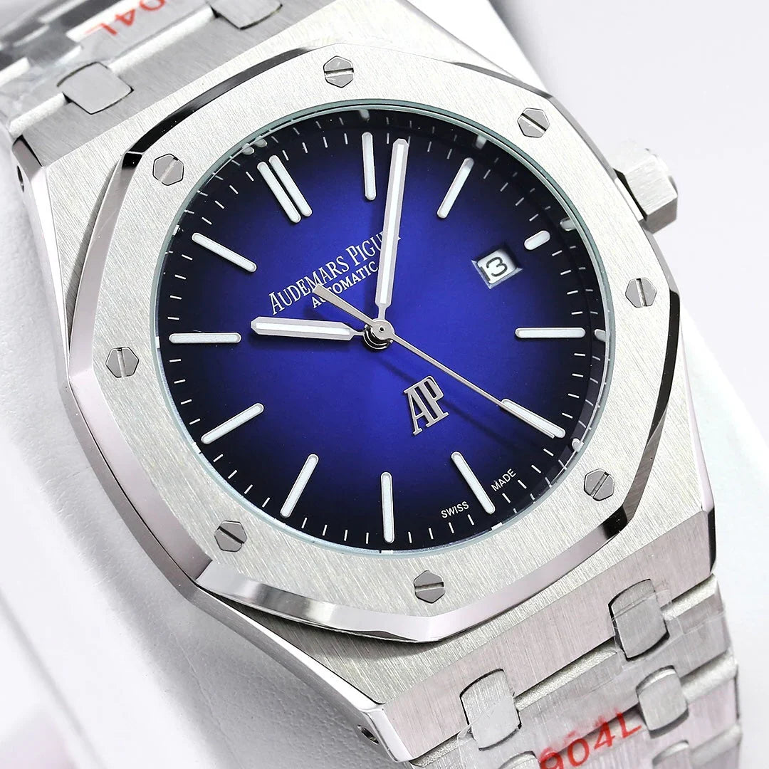 Blue - 904L White Steel - Automatic - 41mm