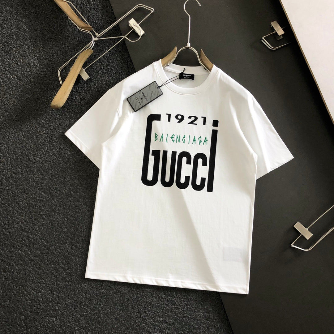 Summer new round neck short sleeved T-shirt