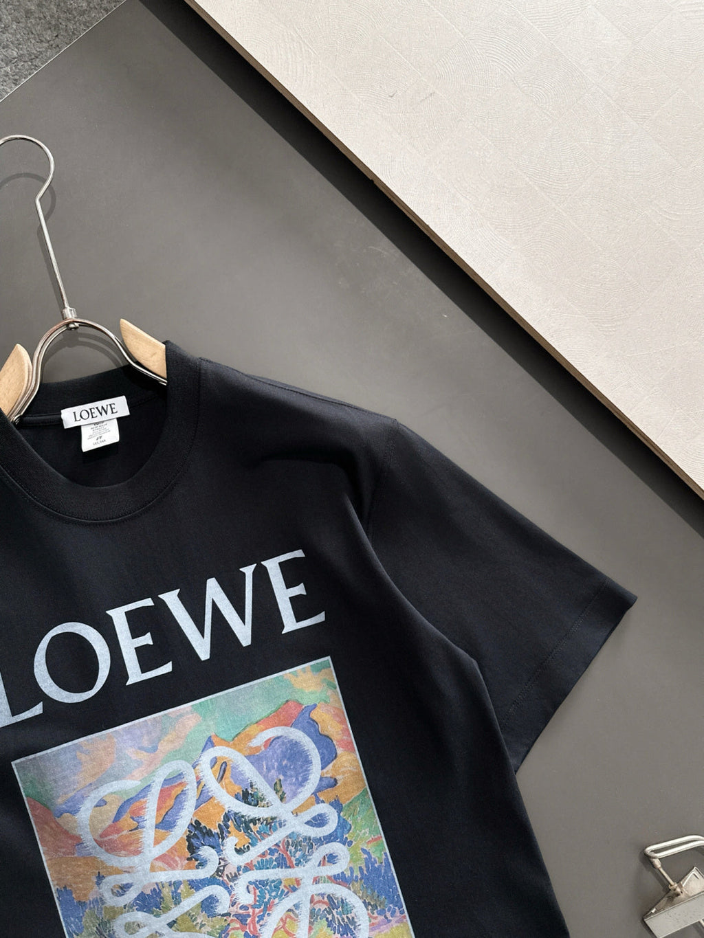 round-neck T-shirt