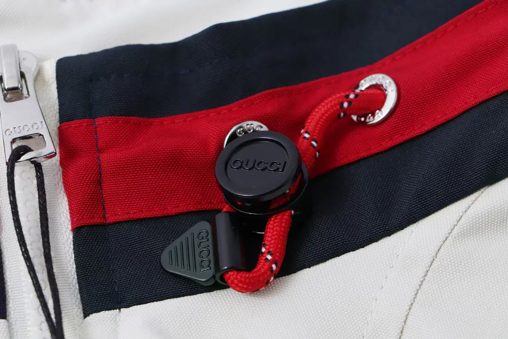New splicing hooded jacket