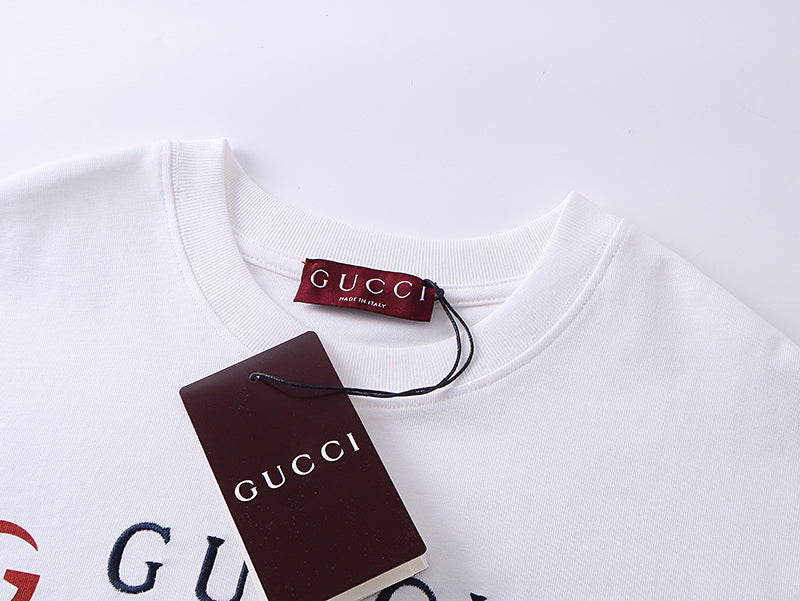 Classic embroidered logo short sleeved T-shirt