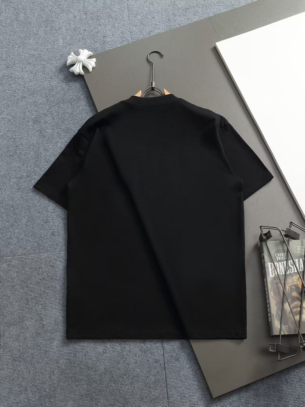 New printed letter short sleeved shirt