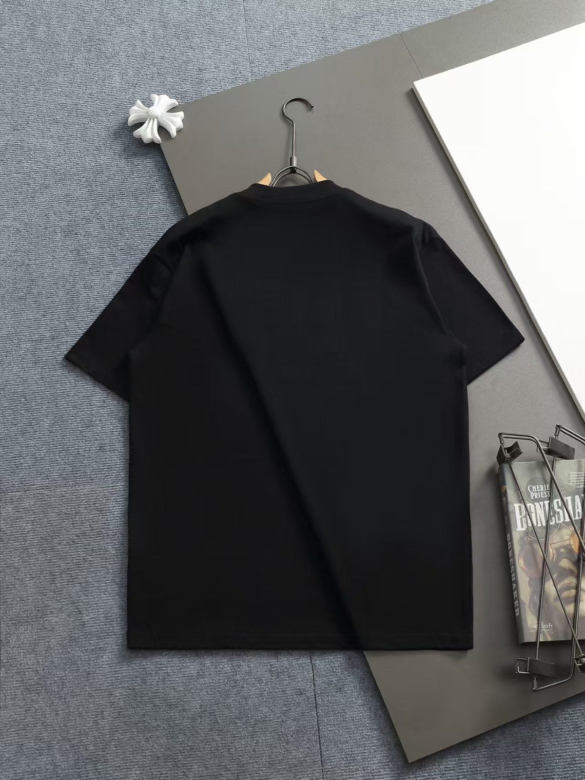 New printed letter short sleeved shirt