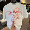 26ss new embroidered letter short sleeved shirt