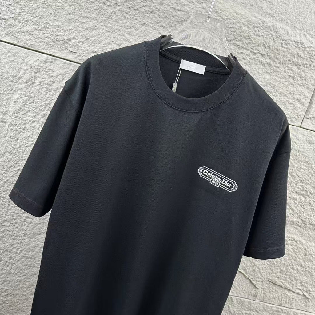 New letter simple embroidered T-shirt