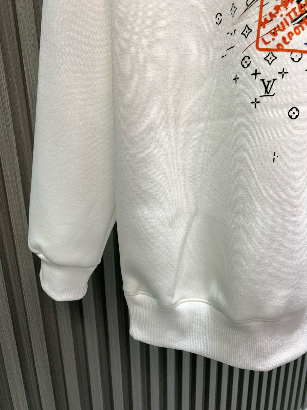 New Year printed hoodie