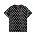 Multicolor Double G Full Print T Shirt