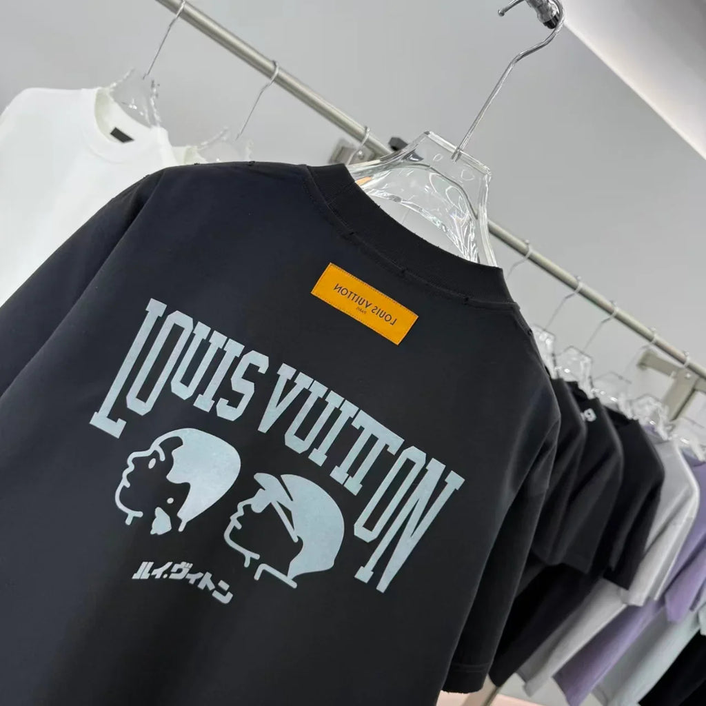 New flocking short sleeved T-shirt