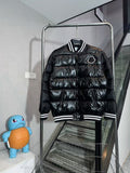 Bright down cotton baseball jacket