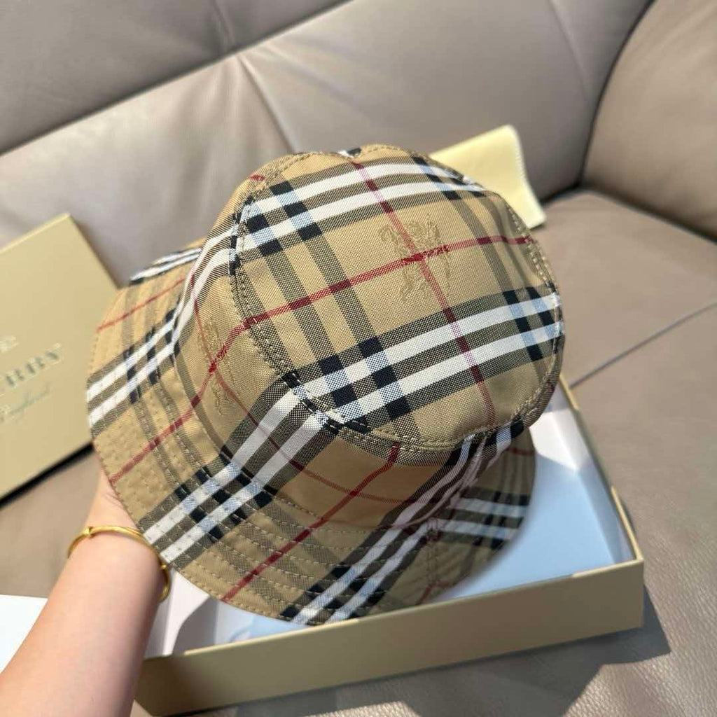 Classic warhorse checkered fisherman hat