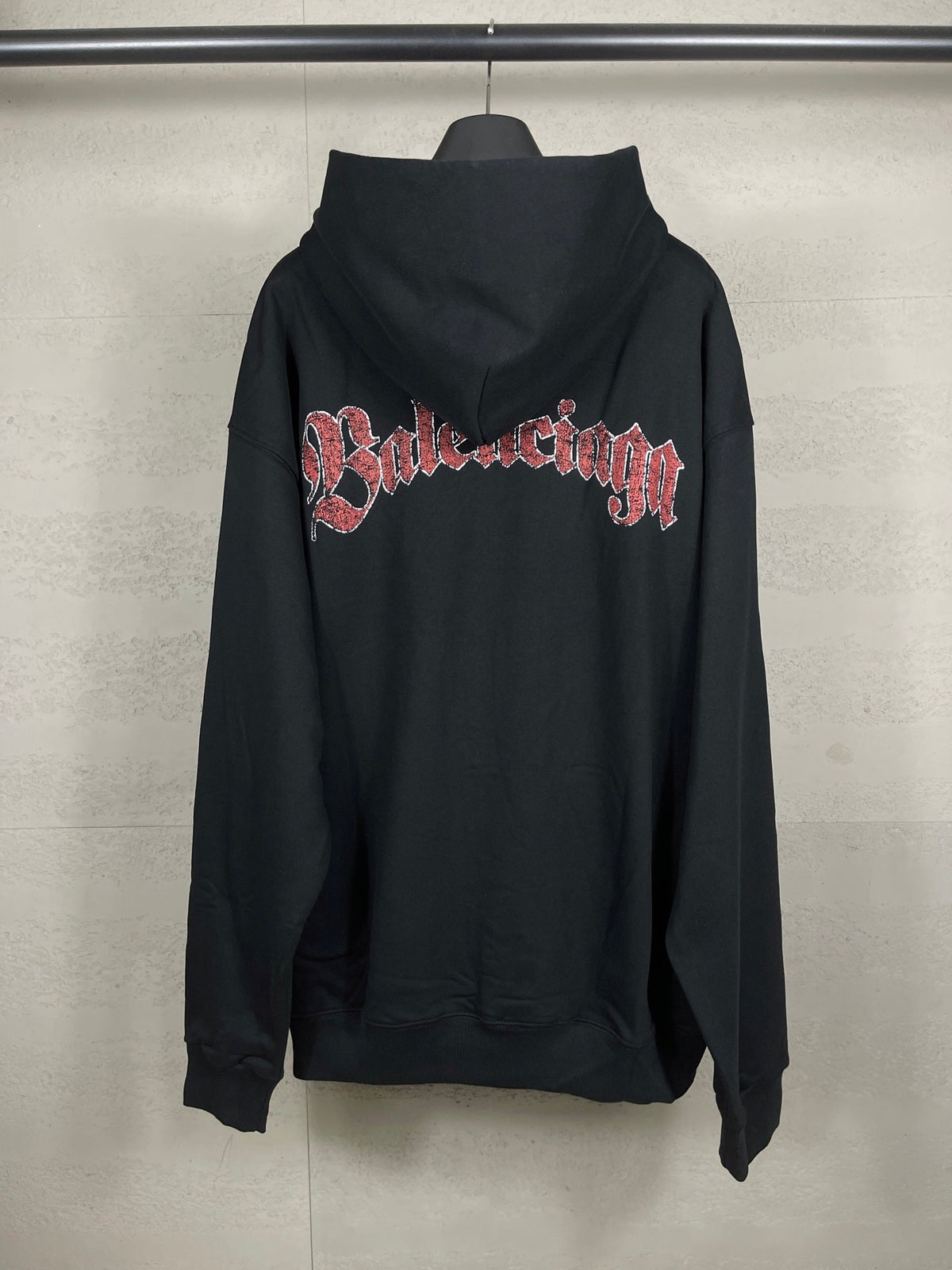 Computer direct printing hooded long sleeved sweatshirt