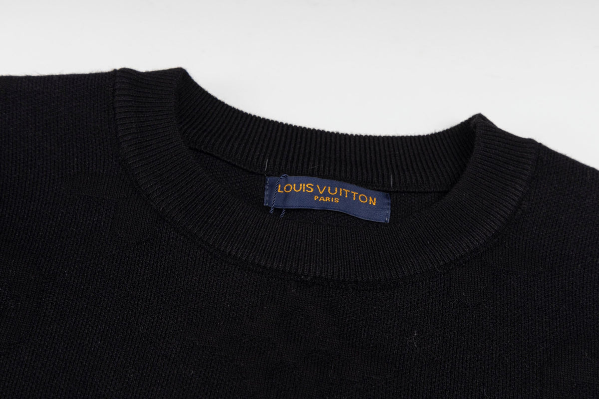 New jacquard wool knitted sweater sweater