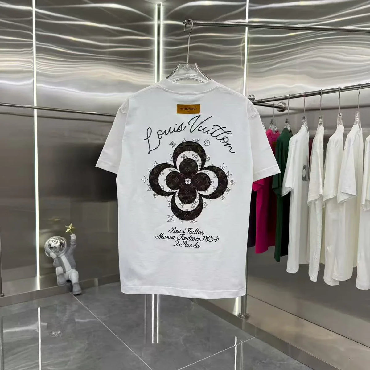 New jacquard short sleeved T-shirt
