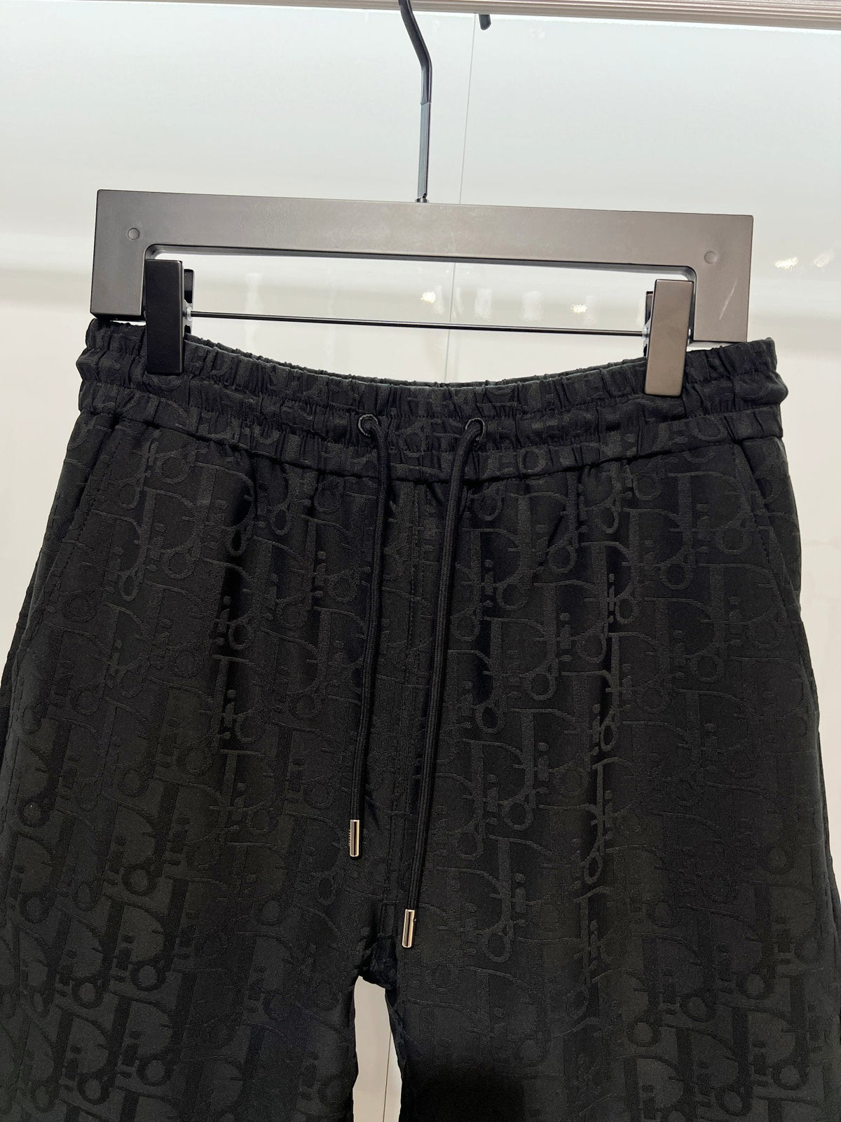 Full of floral letters, towel, jacquard casual shorts