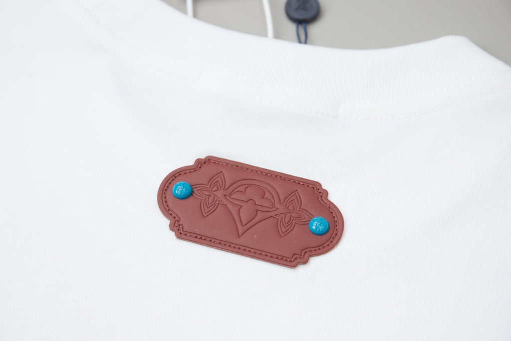 Bead Embroidered T-shirt