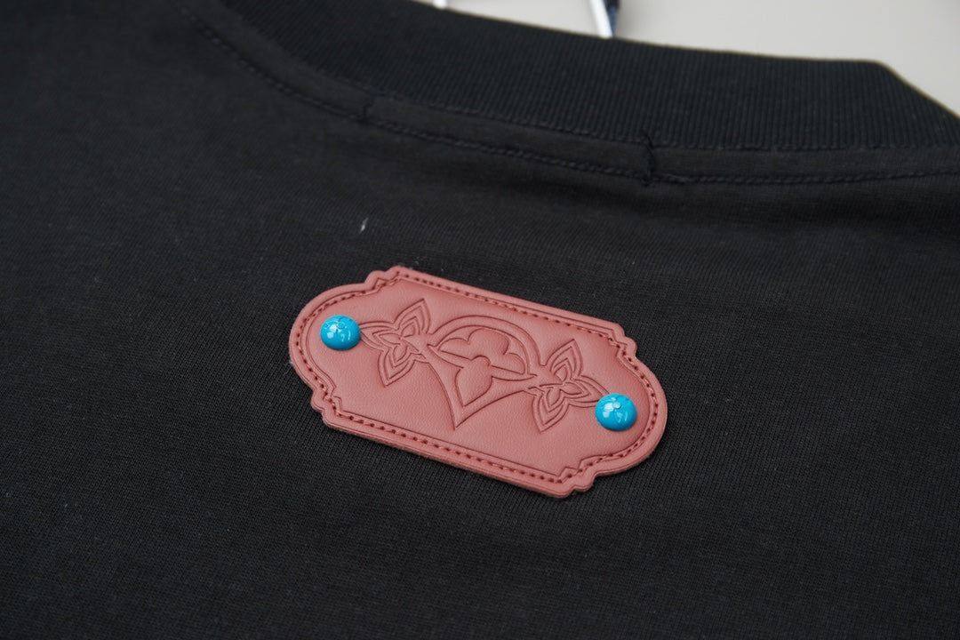 Bead Embroidered T-shirt