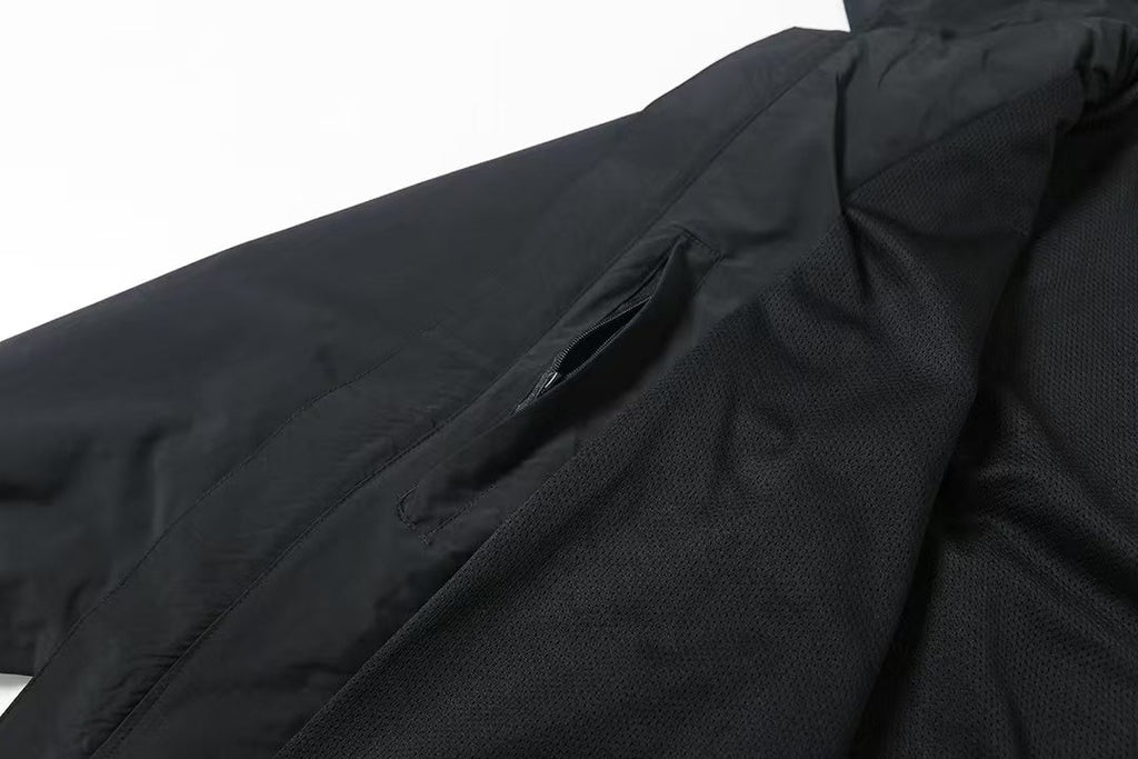 New printed hooded jacket