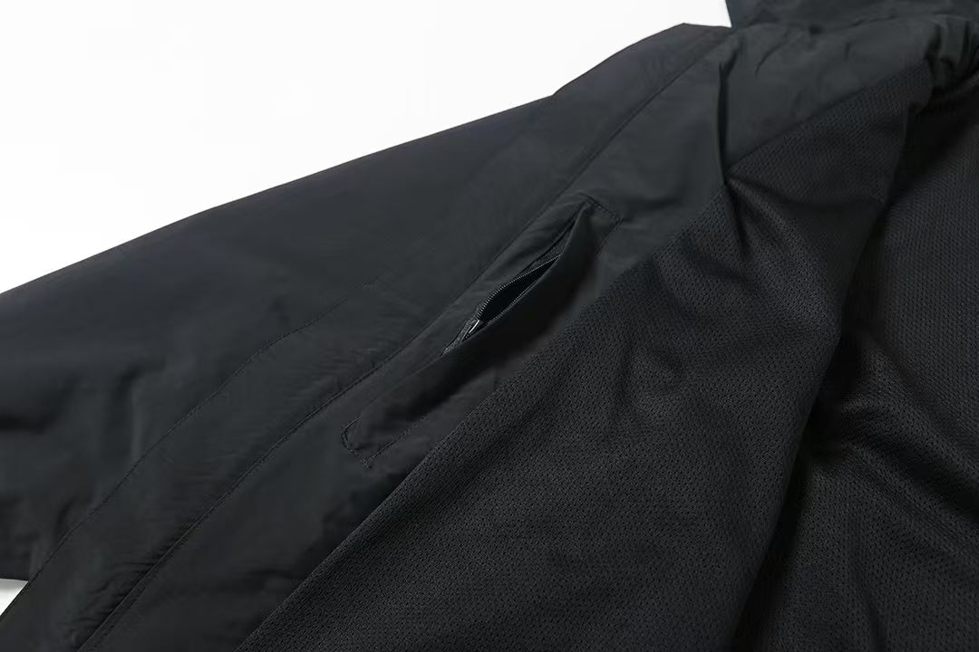 New printed hooded jacket