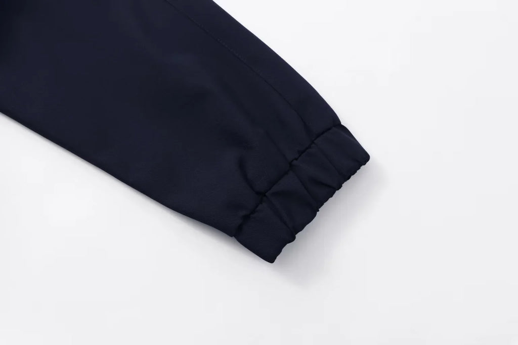 New splicing hooded jacket