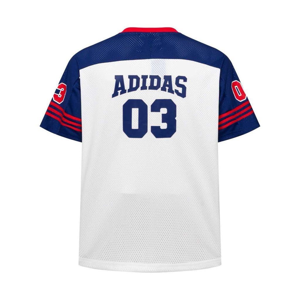 Tri color mesh jersey