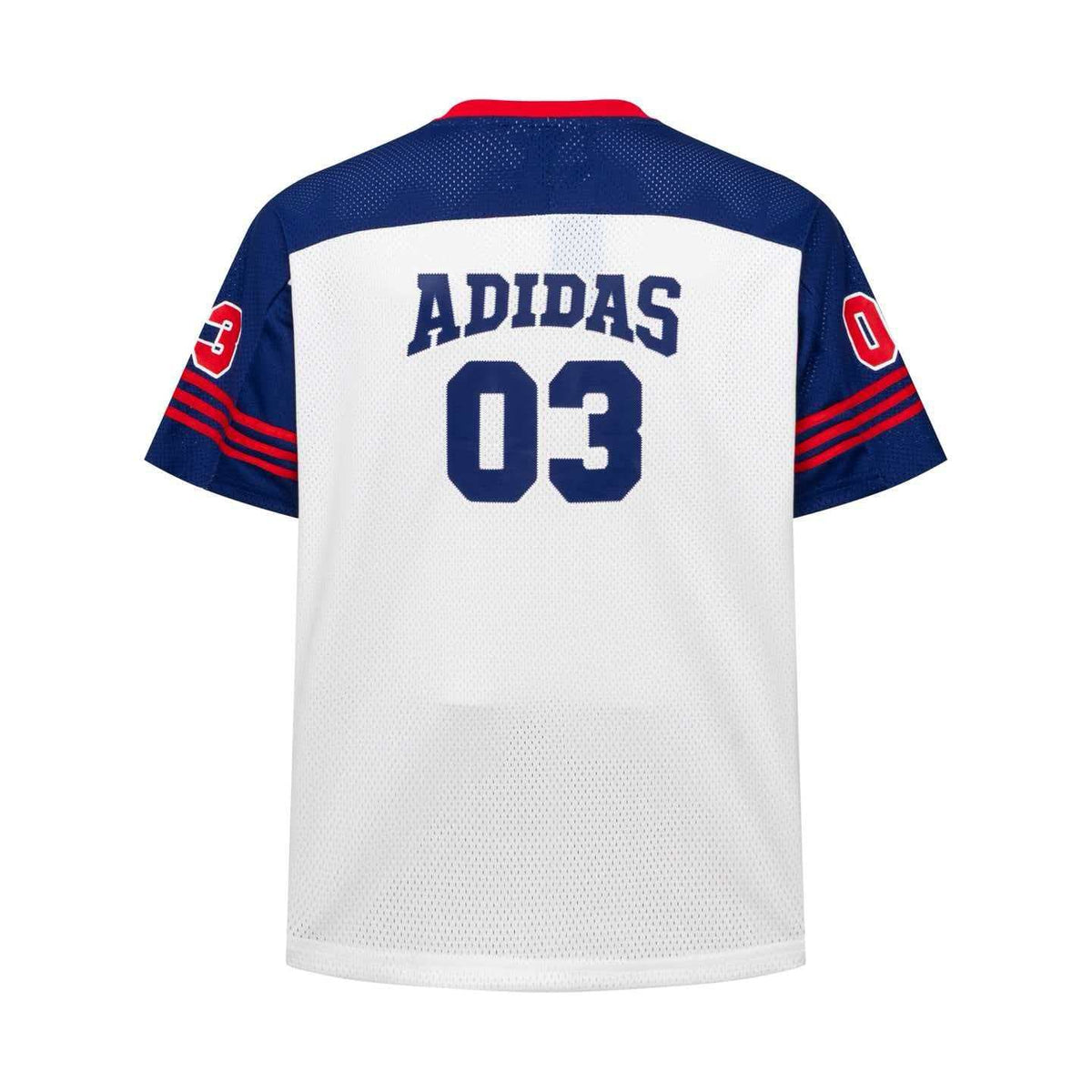 Tri color mesh jersey