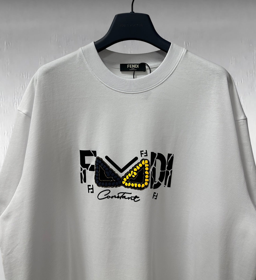 High end rhinestone cloth sticker technology T-shirt short sleeved