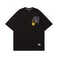 Large M printed casual loose round neck short sleeved T-shirt