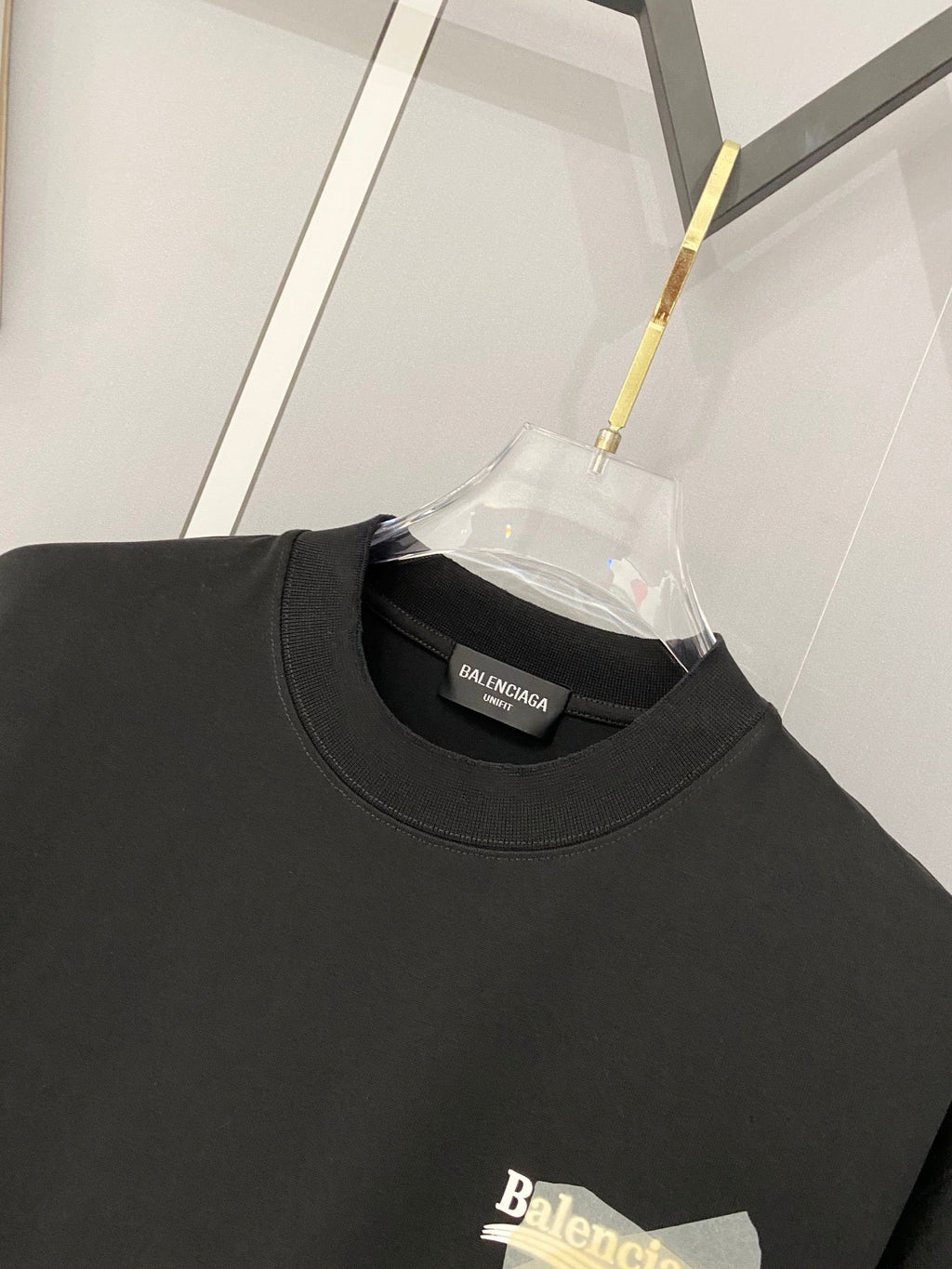 Classic letter printed pure cotton T-shirt -5