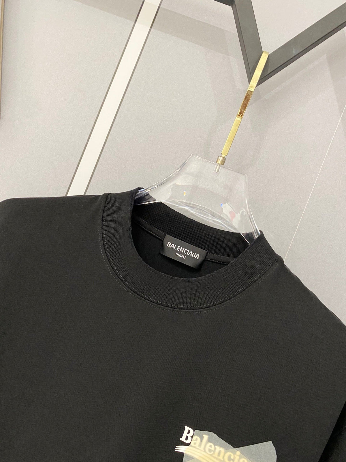 Classic letter printed pure cotton T-shirt -5