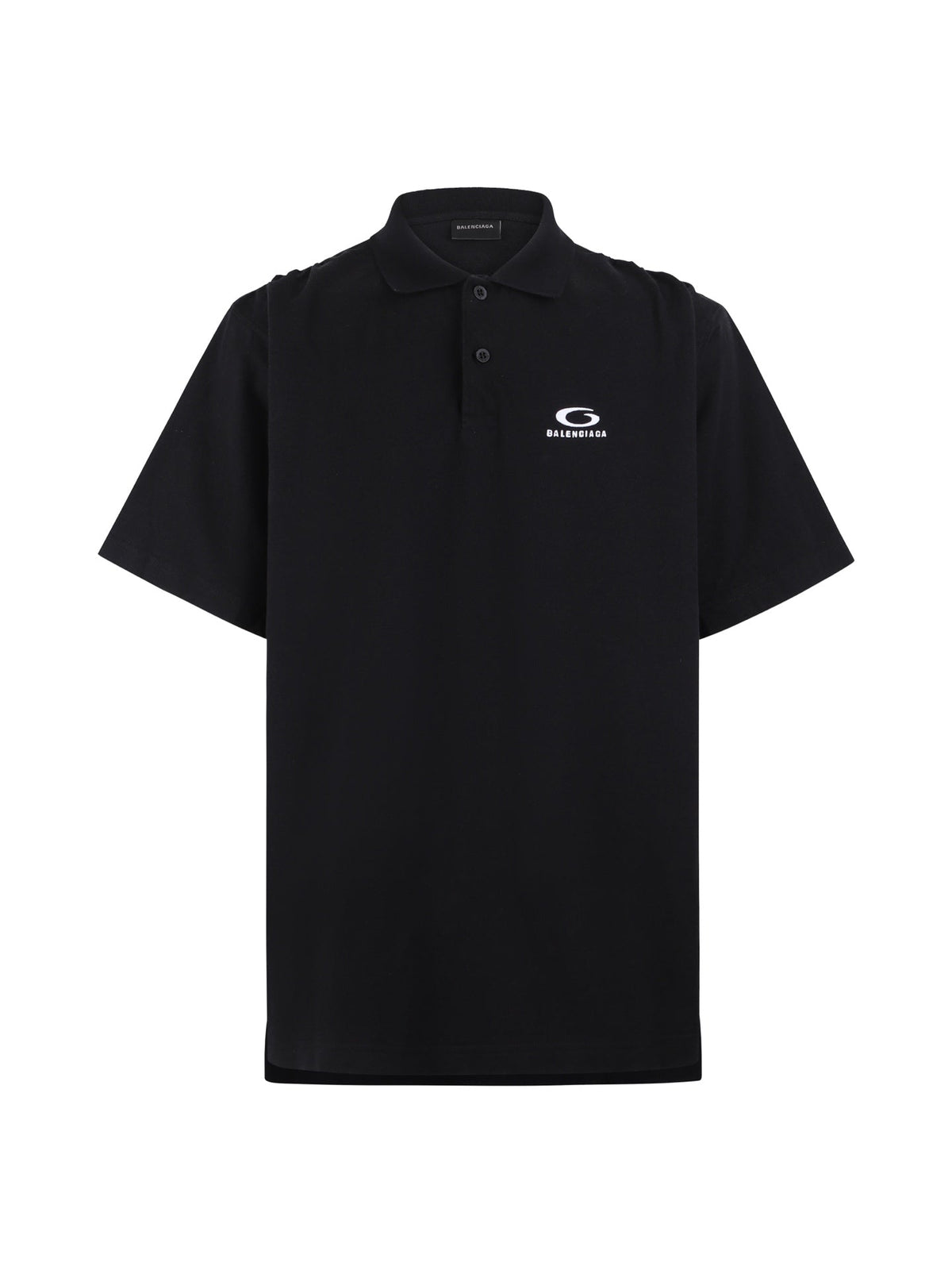 Polo collar cotton bead fabric shirt