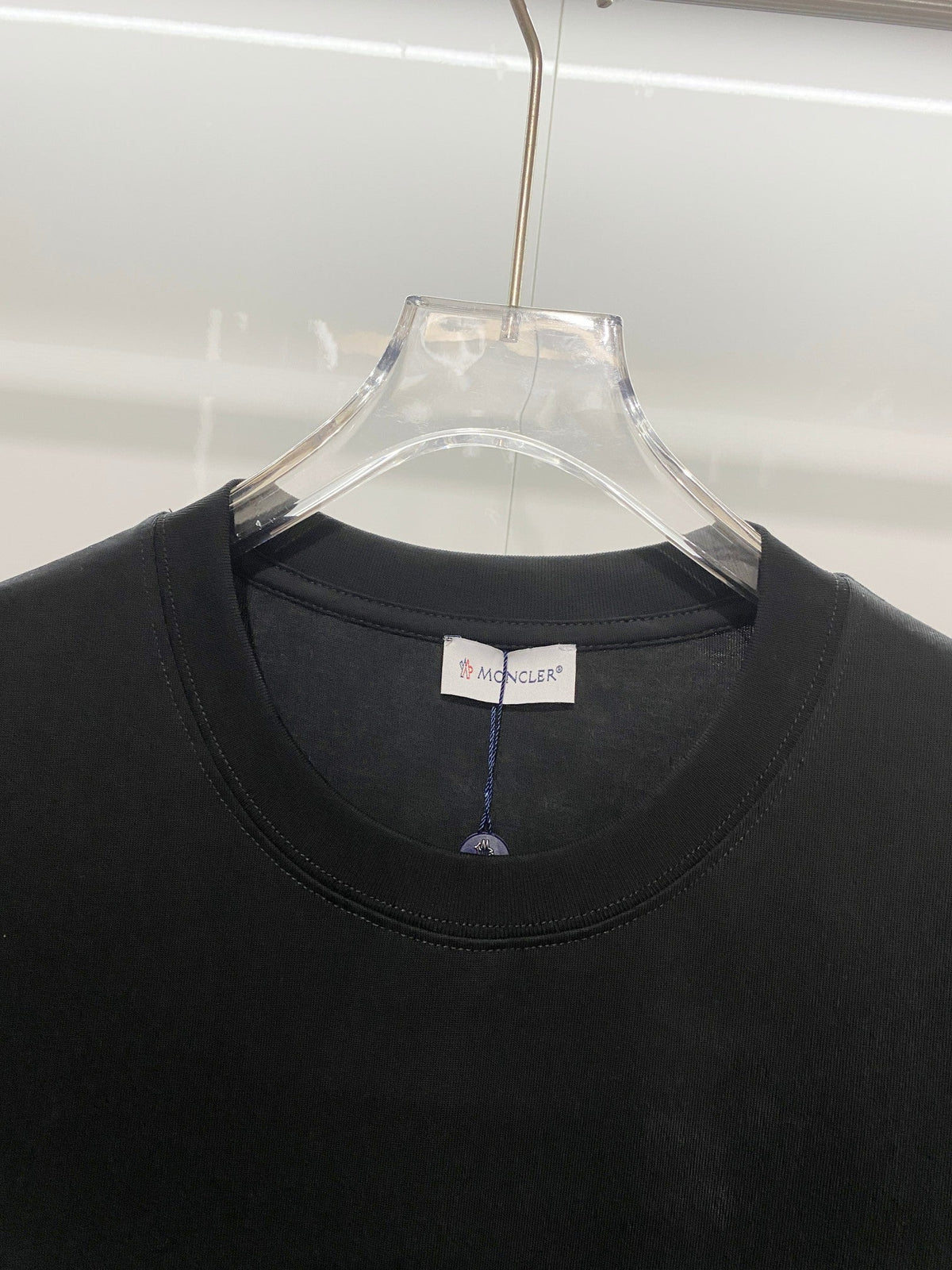 Arm Zhangzi Color blocked Round Neck T-shirt